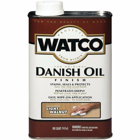 WATCO Danish 1 Qt. Light Walnut Oil Finish 65541